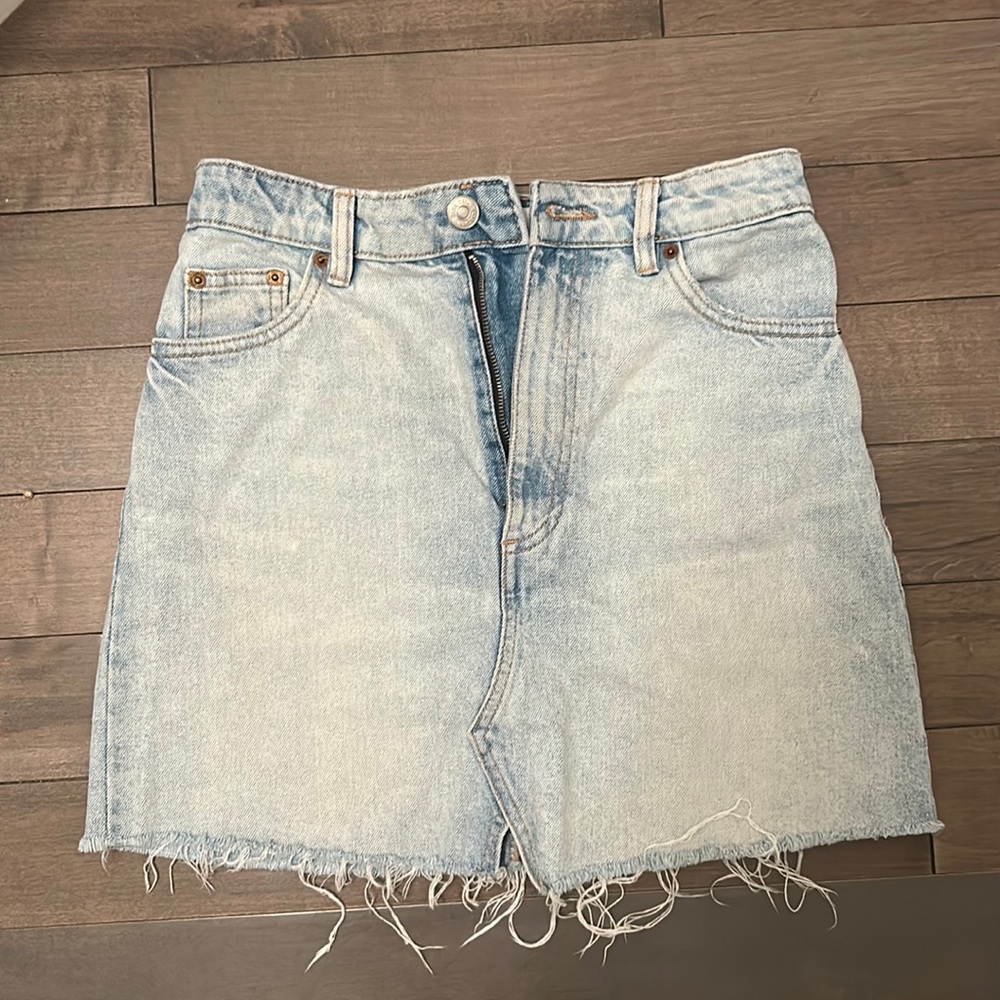 Zara denim skirt S